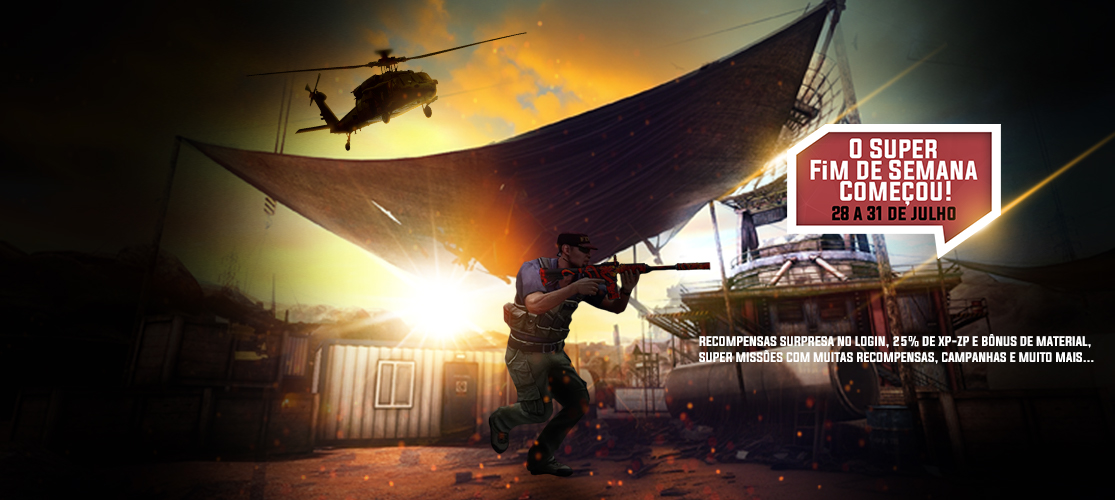 O super fim de semana começou!